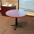 Mahogany 36" Round Meeting Table